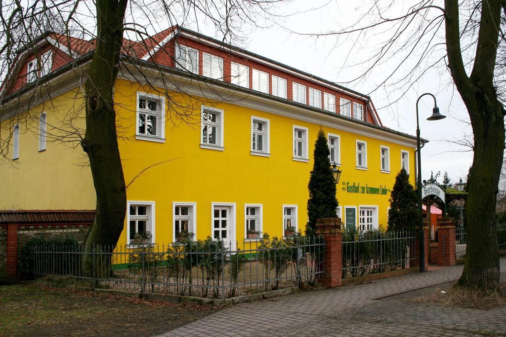 Landgasthof Zur Krummen Linde Hotel Stolpe  Bagian luar foto